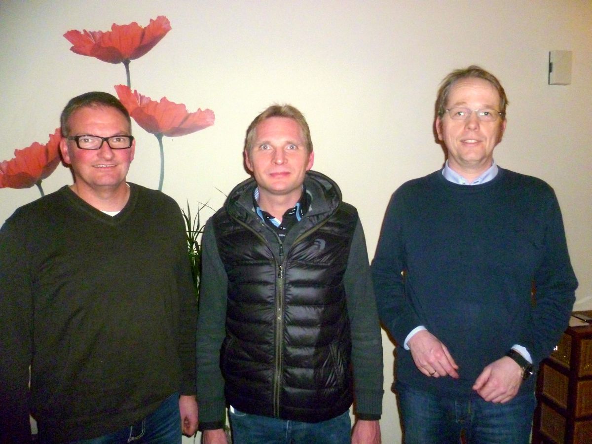 von links nach rechts: Michael Lammers, Markus Rietfort und Bernd Mesken